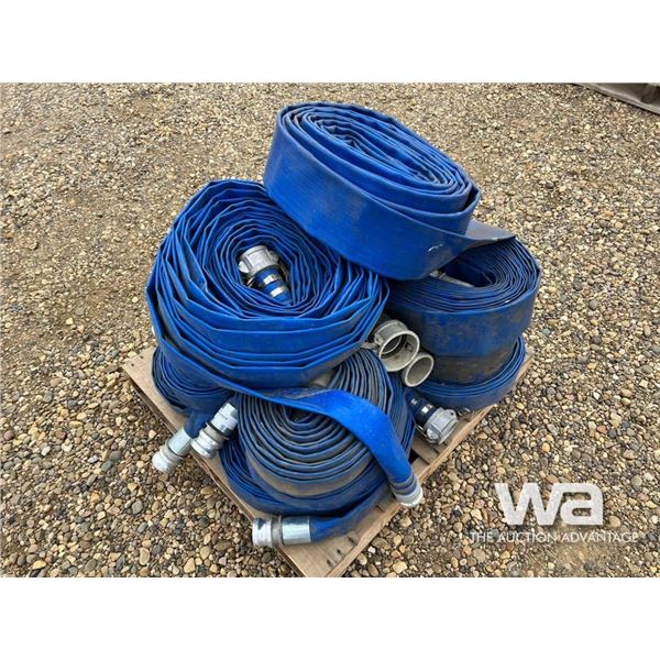 2 & 3" BLUE LAY FLAT HOSE
