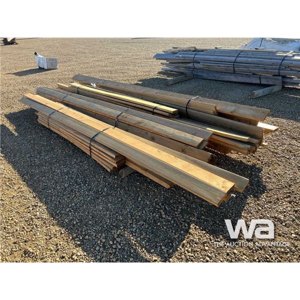 (4) BUNDLES OF TREATED LUMBER