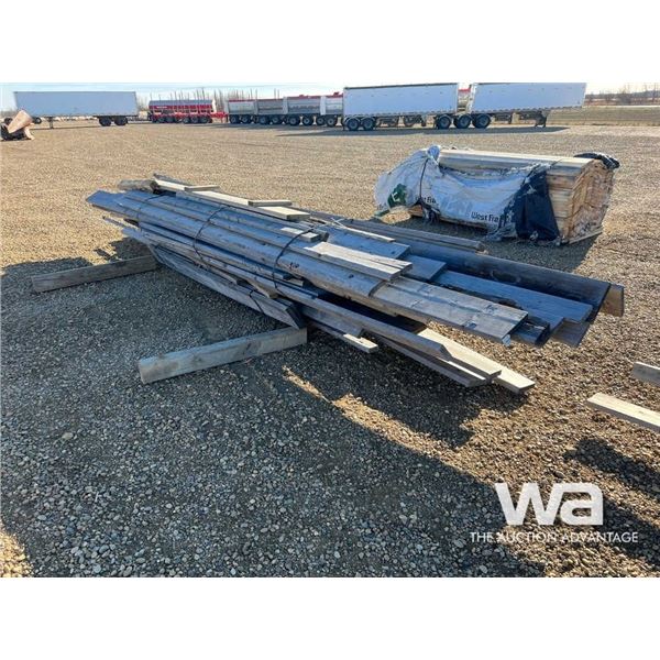 (5) BUNDLES VARIOUS LENGTHS 2" LUMBER