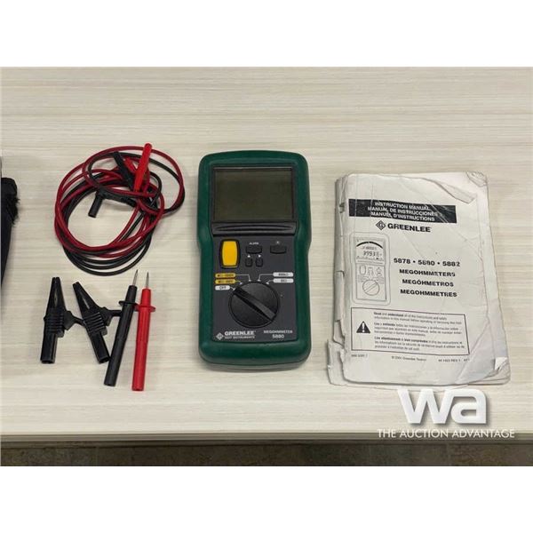 GREENLEE 5880 MEGOHMMETER