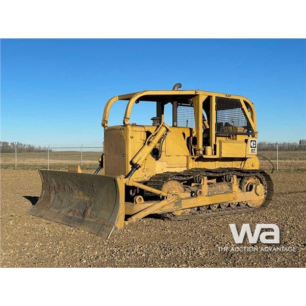 1966 CATERPILLAR D7E CRAWLER TRACTOR