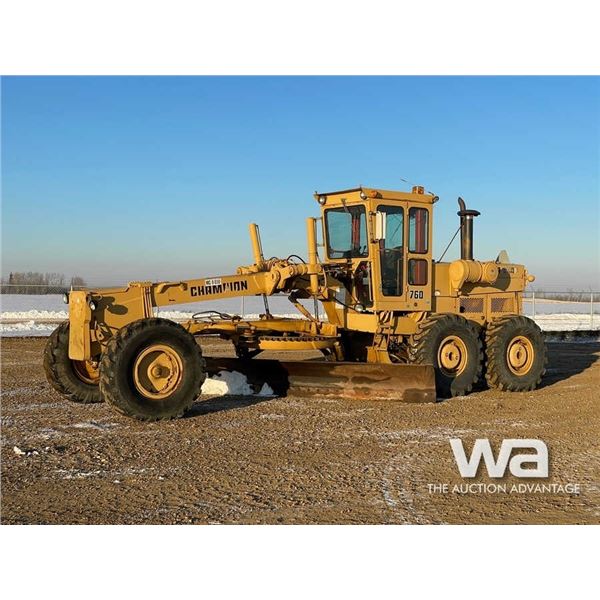 CHAMPION 760 MOTOR GRADER