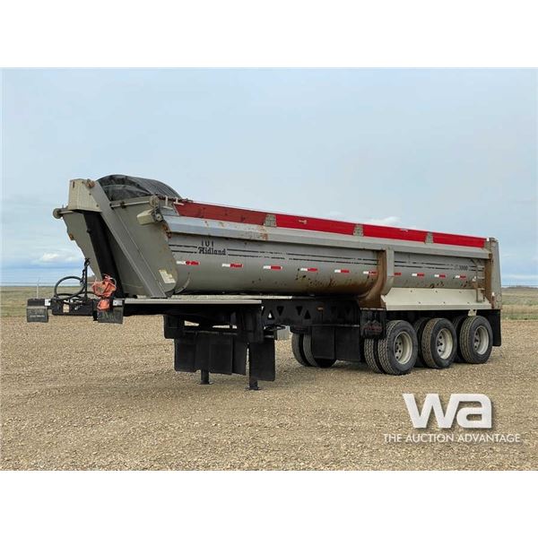 2008 MIDLAND SL3000 TRIDEM END DUMP TRAILER