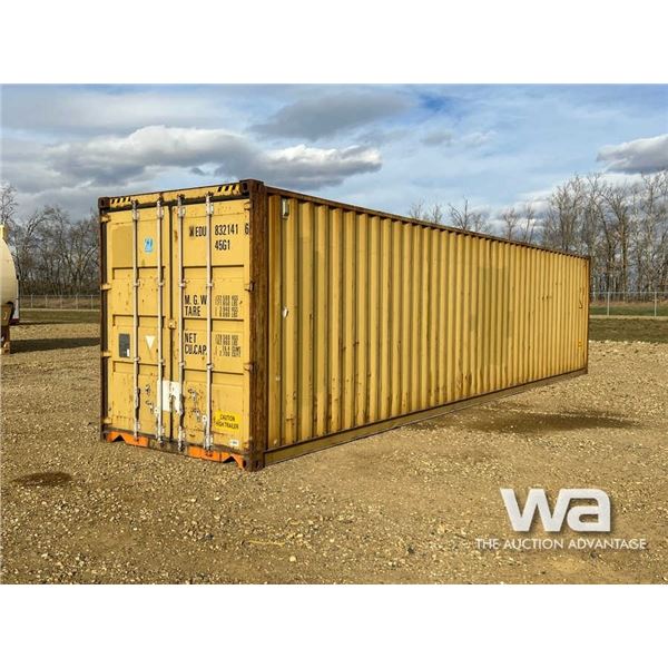 2011 8 X 40 FT. SHIPPING CONTAINER