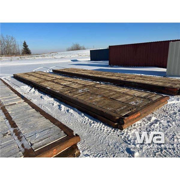 (2) 8 X 40 FT. RIG MATS
