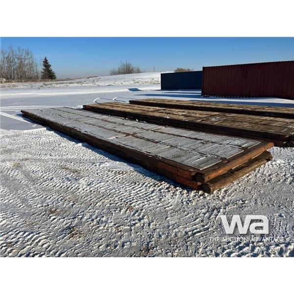 (2) 8 X 40 FT. RIG MATS