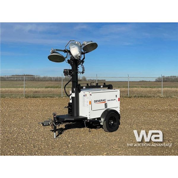 2017 GENERAC MAGNUM 6 KVA LIGHT TOWER