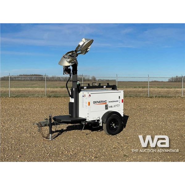 2017 GENERAC MAGNUM 6 KVA LIGHT TOWER