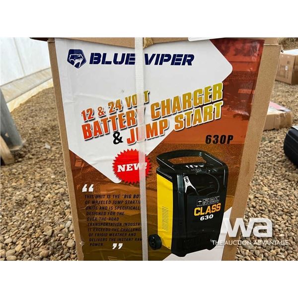 (UNUSED) BLUE VIPER 12-24 VOLT BATTERY CHARGER