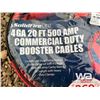 Image 2 : (UNUSED) 4 GAUGE 20 FT. BOOSTER CABLES