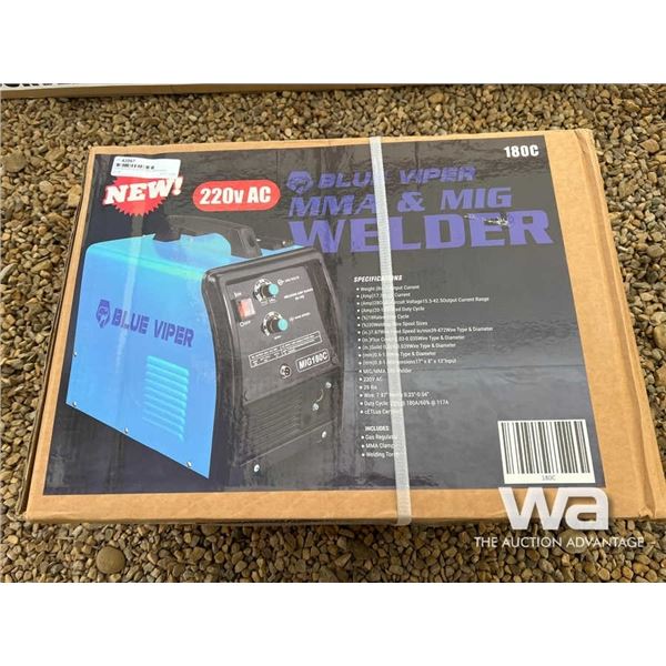 (UNUSED) BLUE VIPER 220V MMA & MIG WELDER