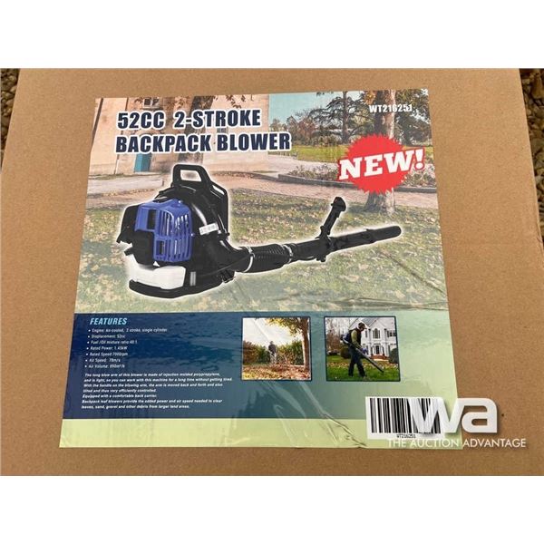 (UNUSED) 52CC 2 STROKE BACKPACK BLOWER