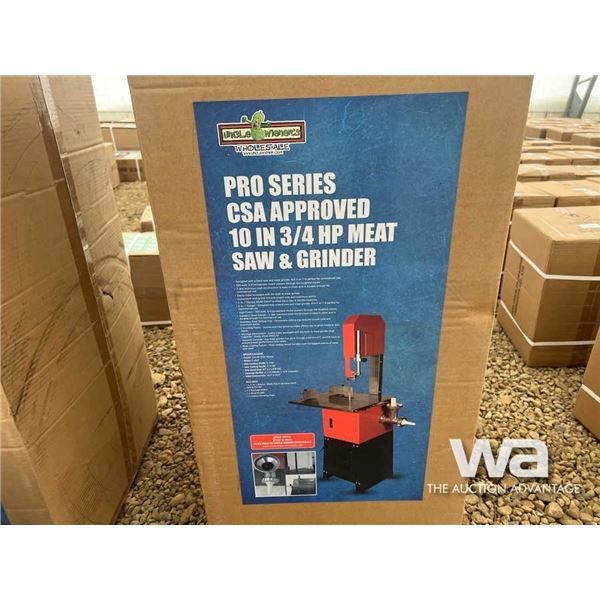 (UNUSED) PRO SERIES 10" 3/4 HP MEAT SAW/GRINDER