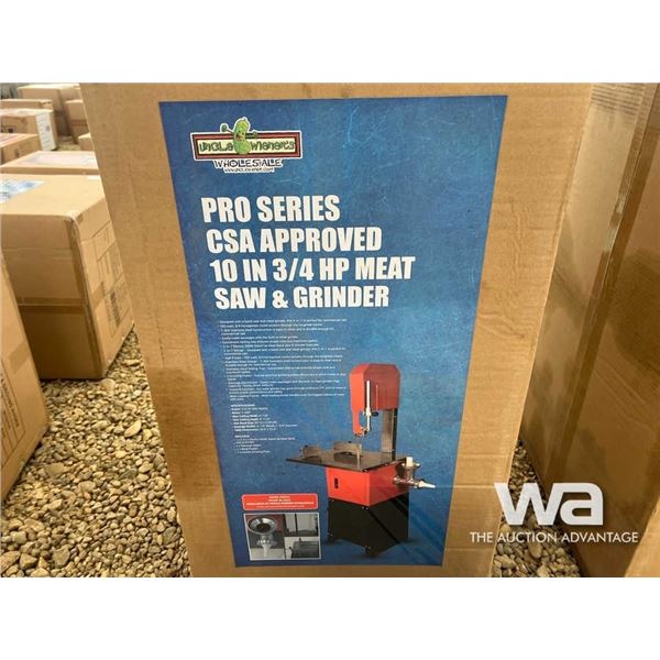 (UNUSED) PRO SERIES 10" 3/4 HP MEAT SAW/GRINDER