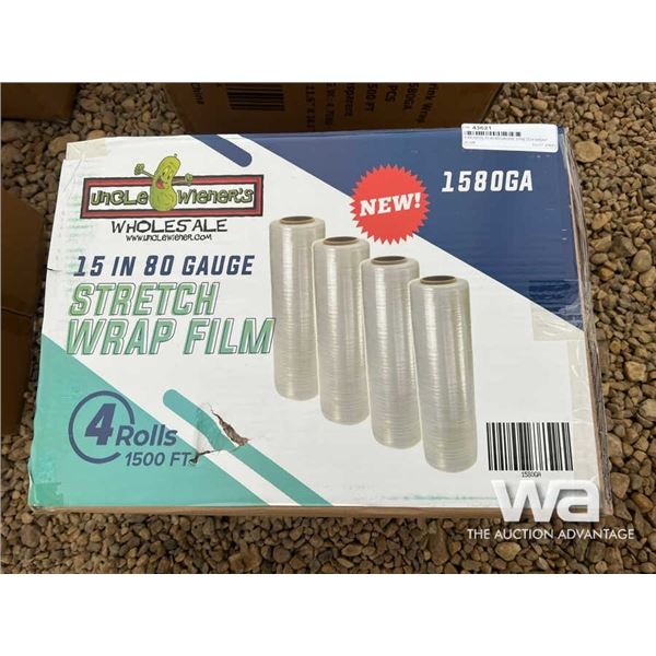 (UNUSED) 15" 80 GAUGE STRETCH WRAP