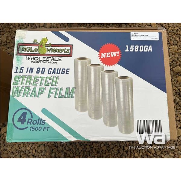 (UNUSED) 15" 80 GAUGE STRETCH WRAP