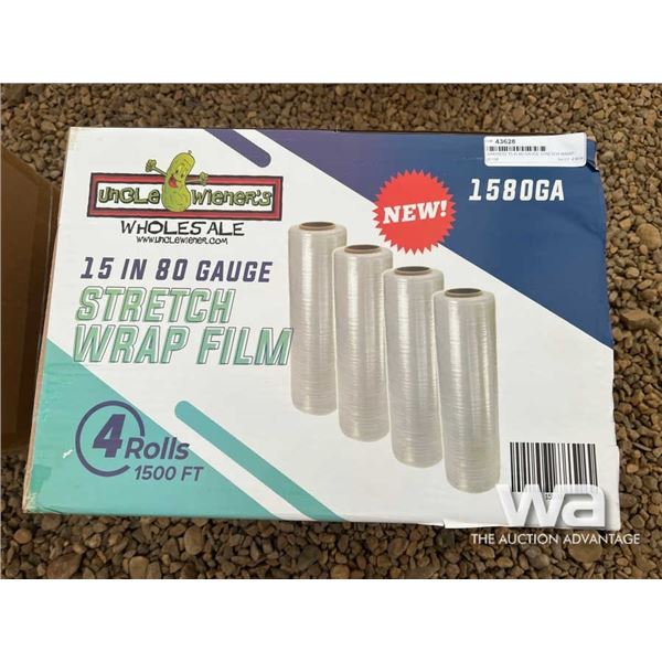 (UNUSED) 15" 80 GAUGE STRETCH WRAP