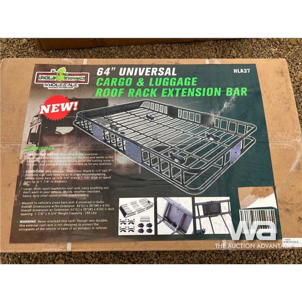 (UNUSED) 64" UNIVERSAL ROOF RACK
