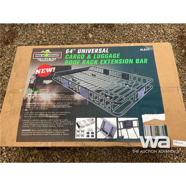 (UNUSED) 64" UNIVERSAL ROOF RACK