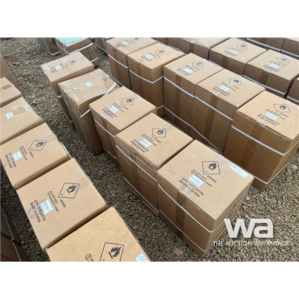 (UNUSED) (120) ASSORTED CHEMICAL CLEANERS
