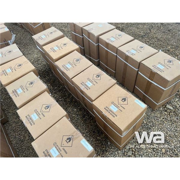 (UNUSED) (120) ASSORTED CHEMICAL CLEANERS