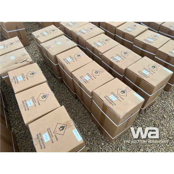 (UNUSED) (120) ASSORTED CHEMICAL CLEANERS