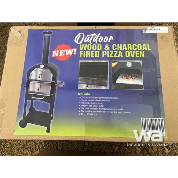 (UNUSED) OUTDOOR WOOD/CHARCOAL PIZZA OVEN