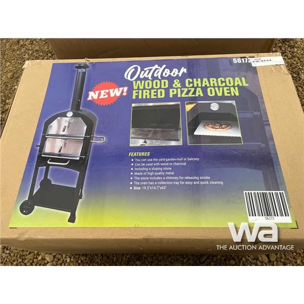 (UNUSED) OUTDOOR WOOD/CHARCOAL PIZZA OVEN