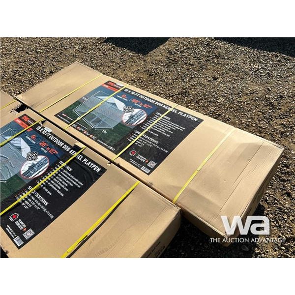 (UNUSED) TMG 10 X 10 FT. DOG KENNEL