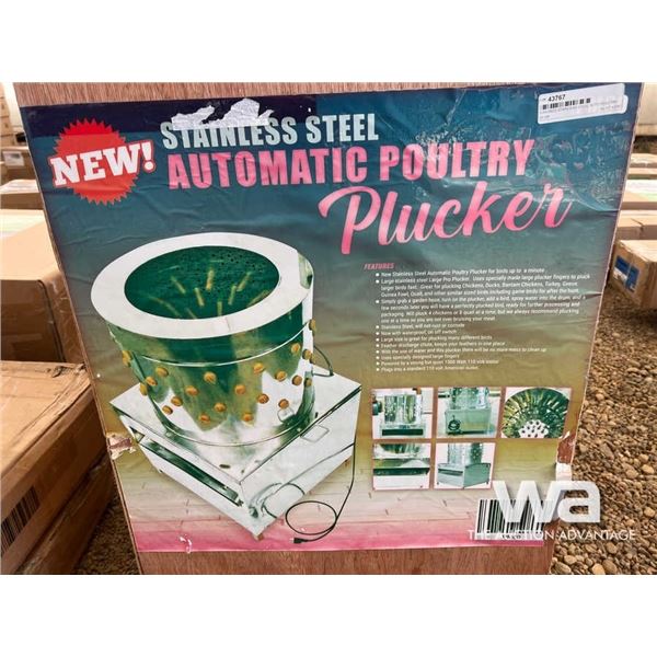 (UNUSED) STAINLESS STEEL AUTO POULTRY PLUCKER