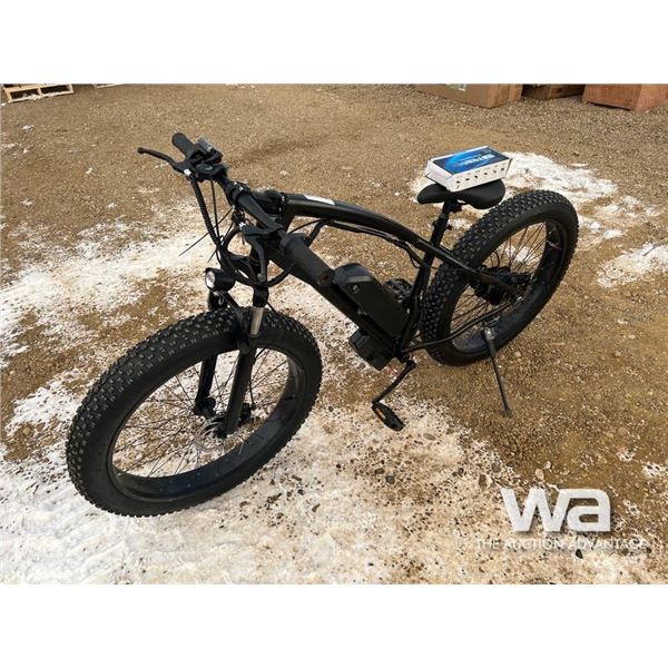 (UNUSED) ELECTRIC FAT TIRE BICYCLE