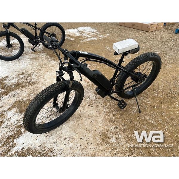 (UNUSED) ELECTRIC FAT TIRE BICYCLE