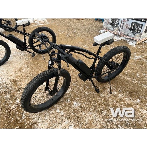 (UNUSED) ELECTRIC FAT TIRE BICYCLE