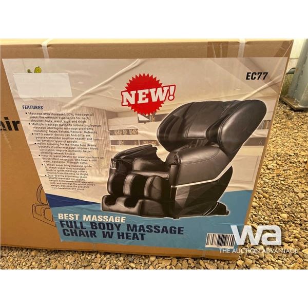 (UNUSED) FULL BODY MASSAGE CHAIR W/HEAT
