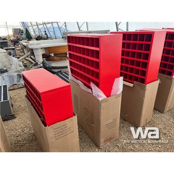 (UNUSED) 96 SLOT STAND UP BOLT BIN