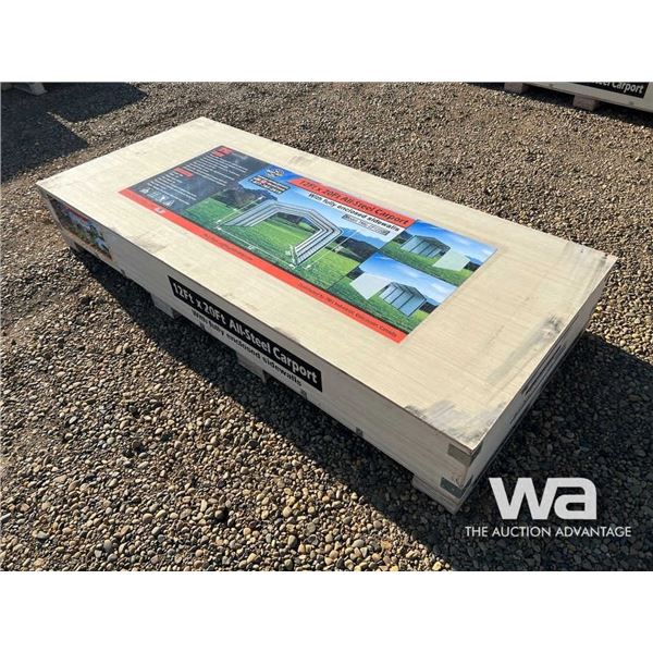 (UNUSED) TMG 12 X 20 FT. ALL-STEEL CARPORT
