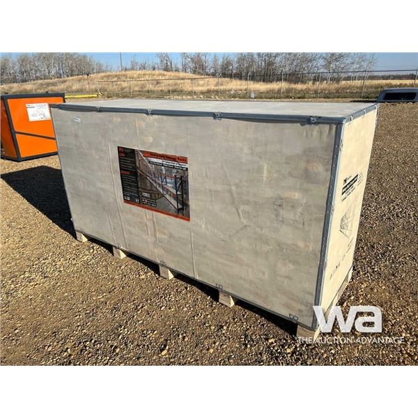 (UNUSED) 39 FT. HEAVY DUTY STORAGE RACKS