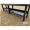 Image 5 : (UNUSED) 118" STEEL WORK BENCH