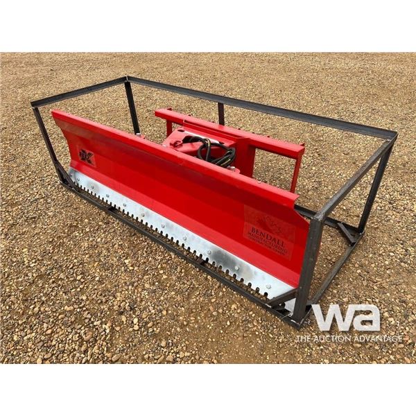 (UNUSED) BENDALL HDX 7 FT. HYD. ANGLE BLADE