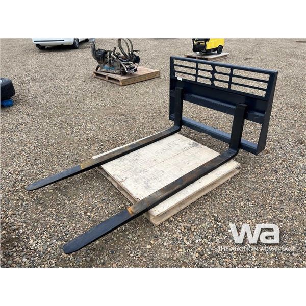 (UNUSED) 72" SKID STEER FORKS