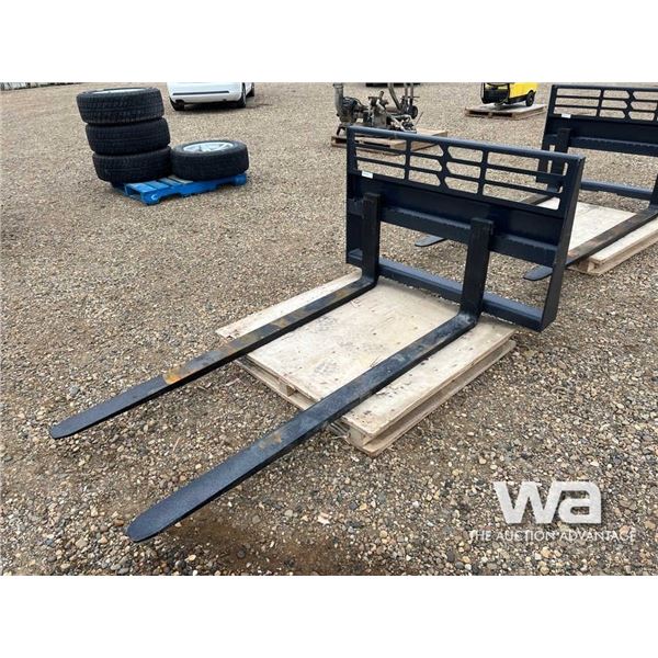 (UNUSED) 72" SKID STEER FORKS