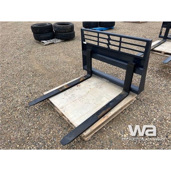 (UNUSED) 48" SKID STEER FORKS