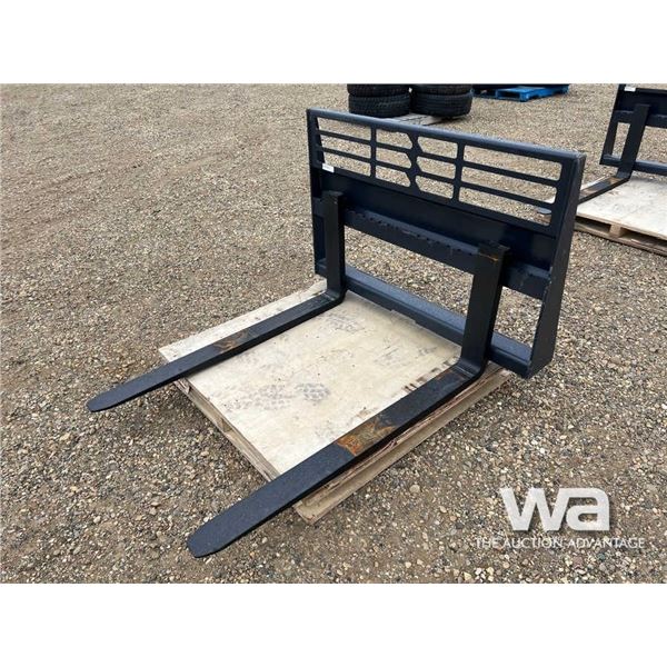 (UNUSED) 48" SKID STEER FORKS