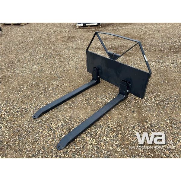 (UNUSED) 42" SKID STEER PALLLET FORKS