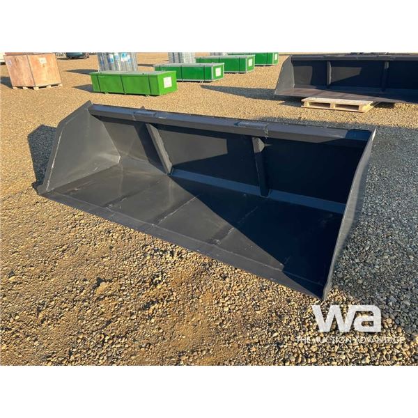 (UNUSED) 98" SKID STEER BUCKET