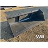 Image 2 : (UNUSED) 98" SKID STEER BUCKET