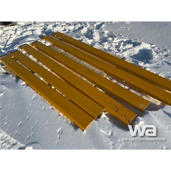 (UNUSED) 72" PALLET FORK EXTENSIONS