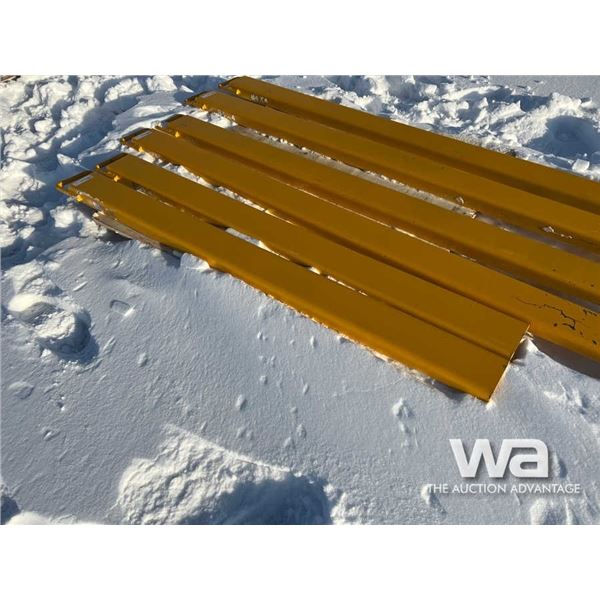(UNUSED) 60" PALLET FORK EXTENSIONS