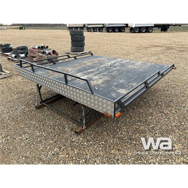 8 X 8 FT. STEEL SLED DECK
