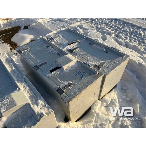 (2) HEAVY DUTY LOCKERS